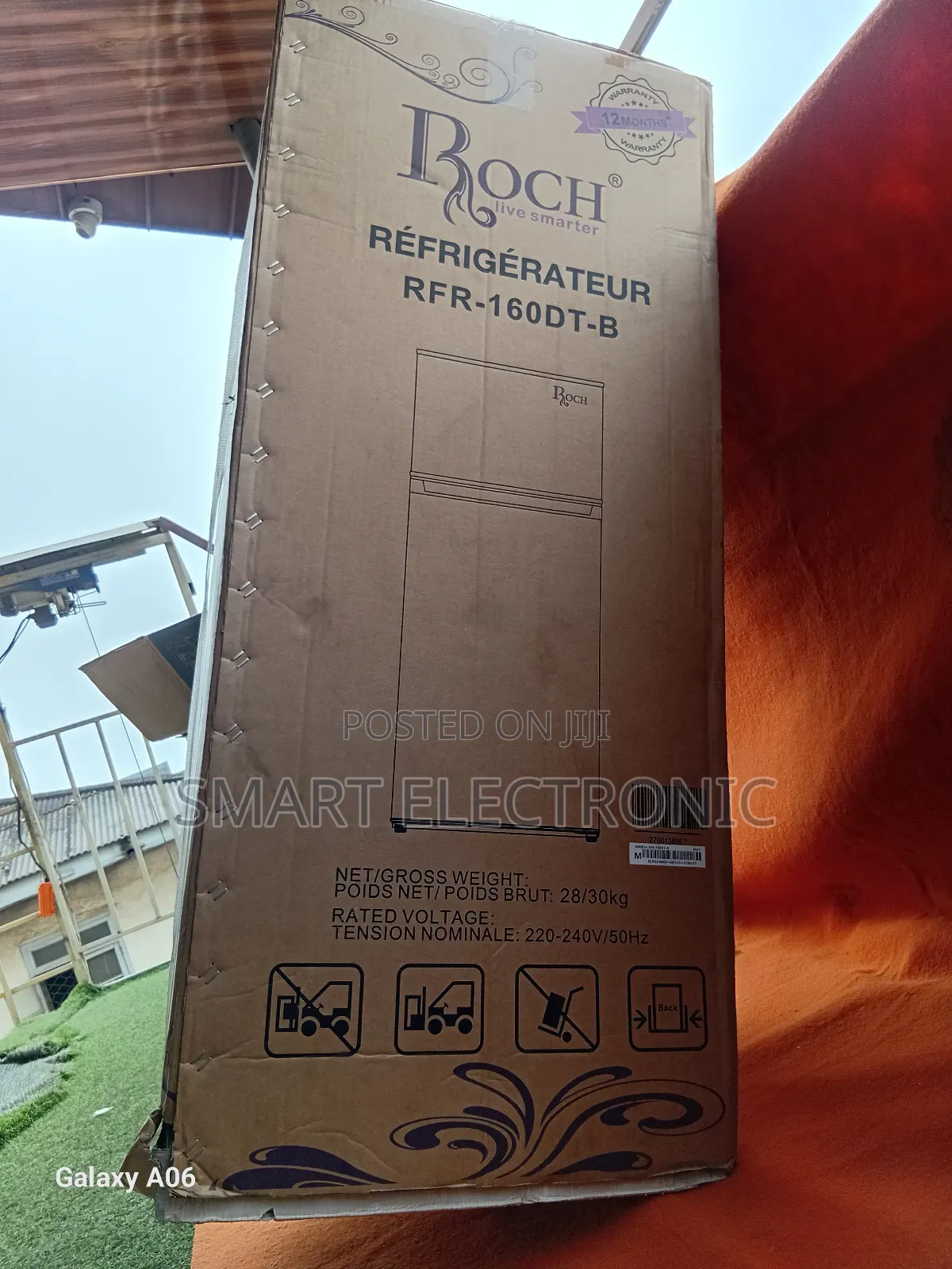 Roch RFR-160dt-B Classic Design Roch Refrigerator