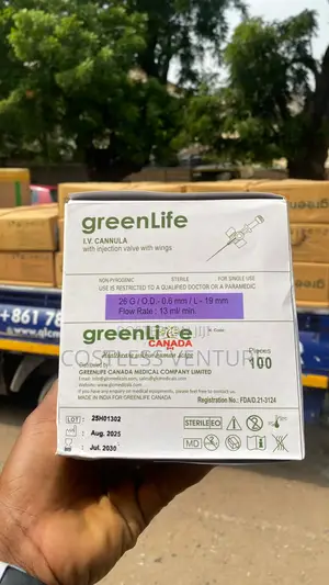 Greenlife I.V Cannula (26g) Purple