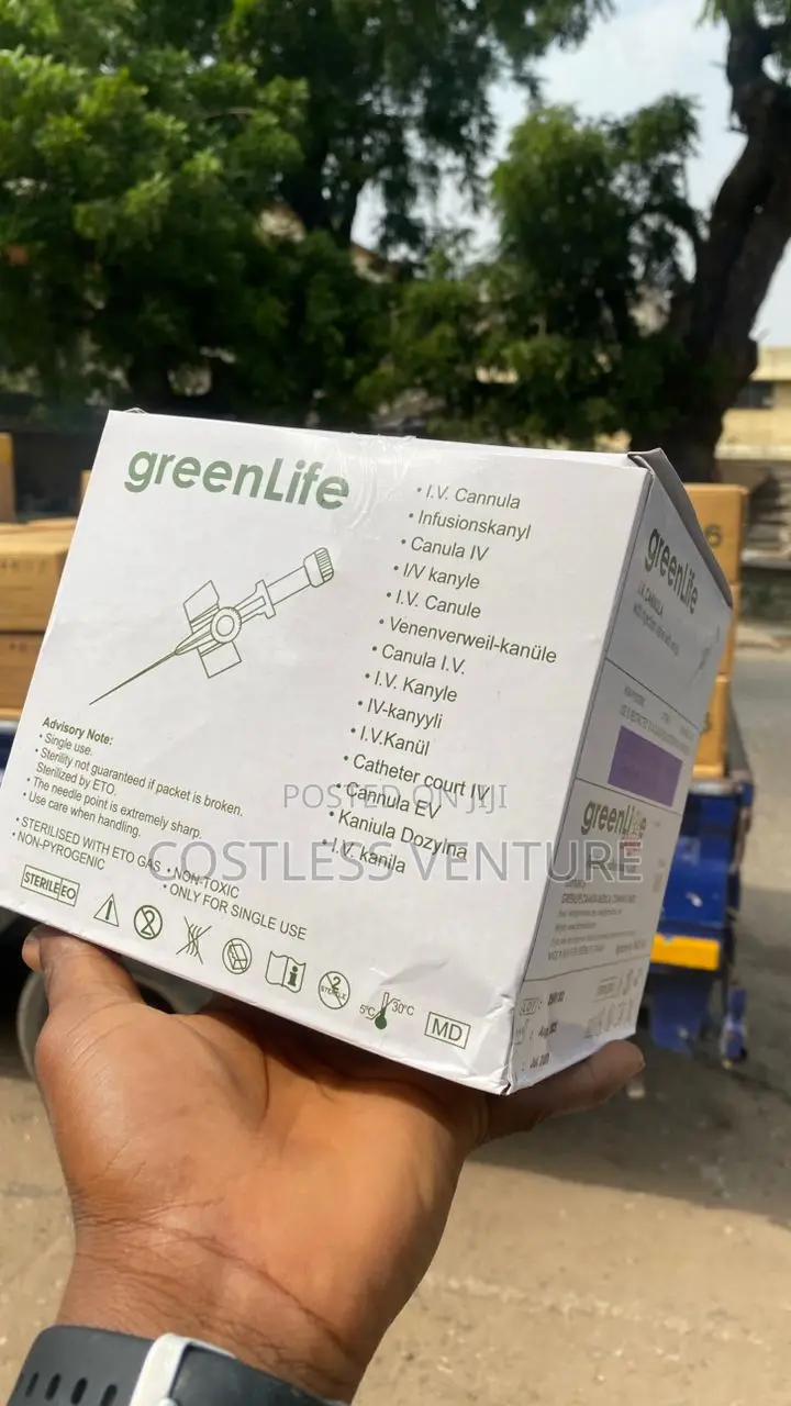 Greenlife I.V Cannula (26g) Purple