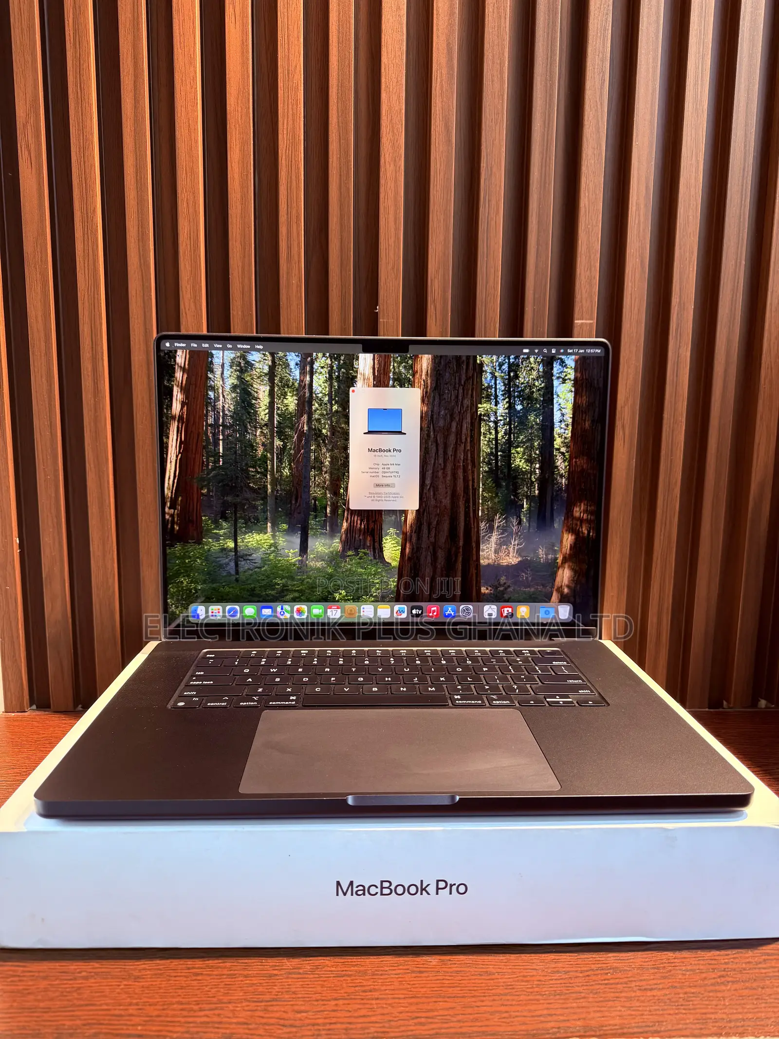 Laptop Apple MacBook Pro 2024 M4 Max 16-inch 48GB Apple M4 Max SSD 1T