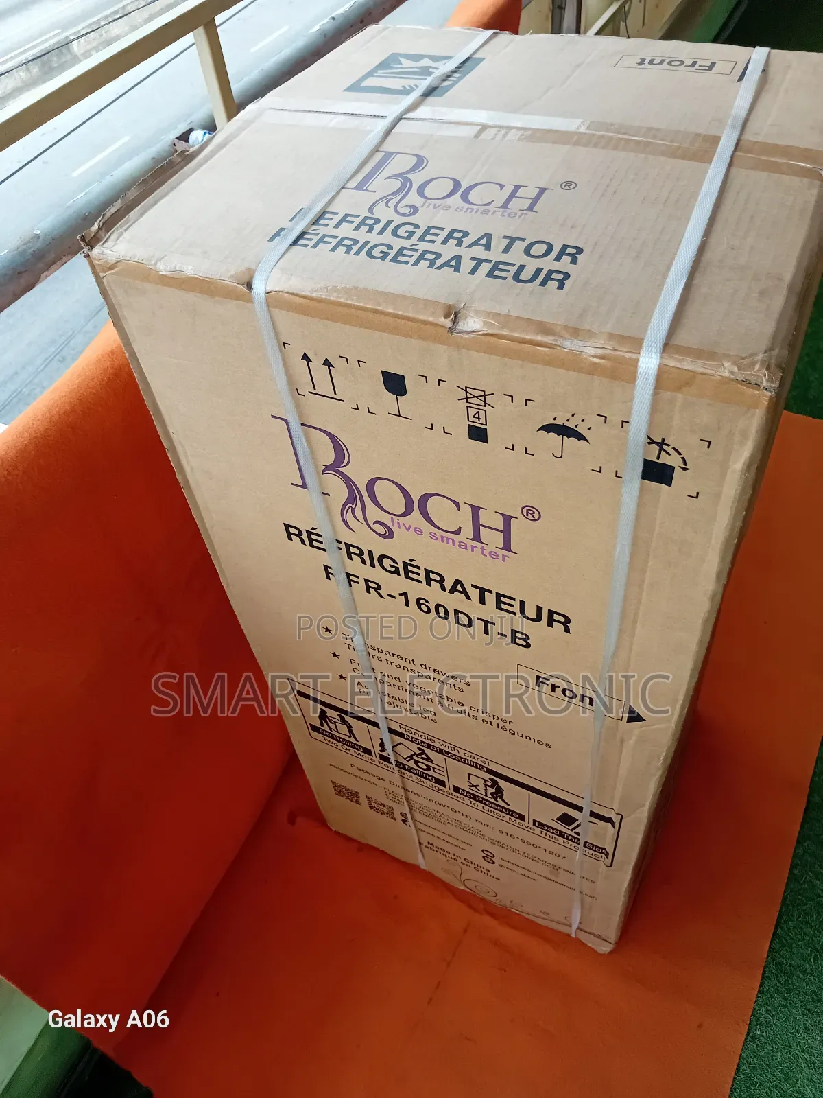 Roch 160l Double Door Fridge – RFR-160dt-B Roch Refrigerator