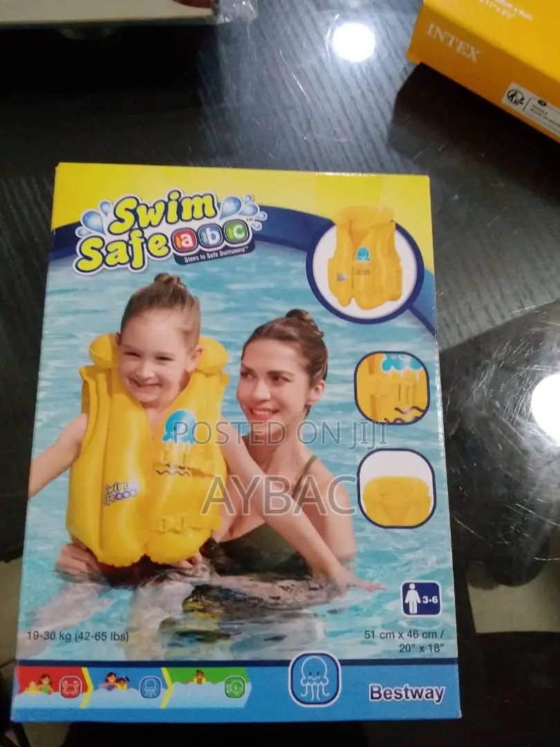 Kids Swim Safe Inflatable Life Jacket – Children’S Swimming Vest