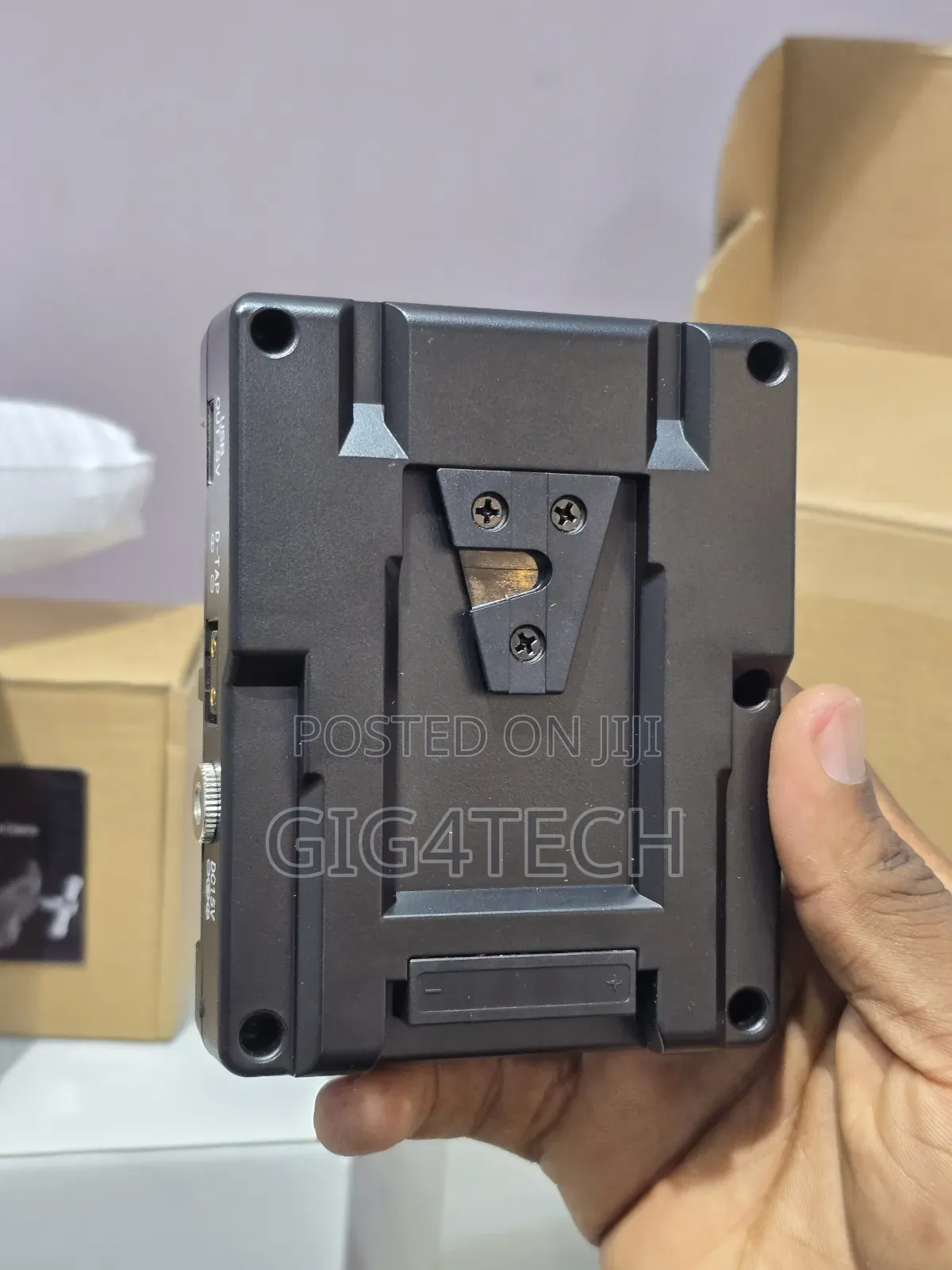 Sutefoto Np-f V2 Battery Adapter For Np-f550/F750/F970 D-tap Vmount