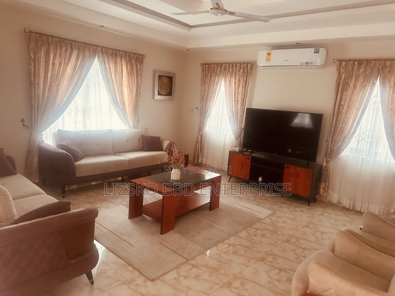 Furnished 4bdrm Mansion in North Legon for sale