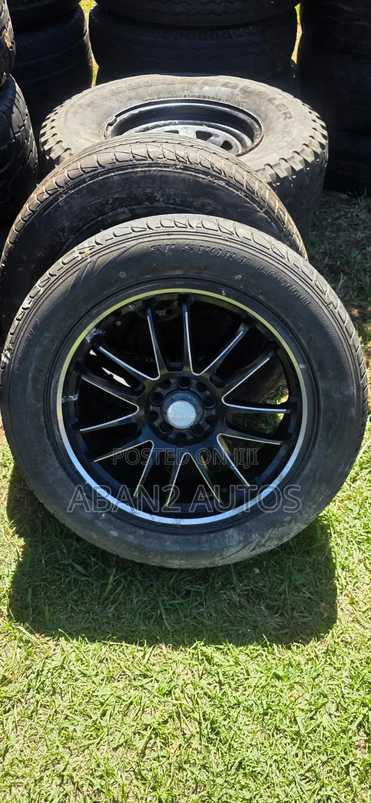 4x4 Rims and Tires Set