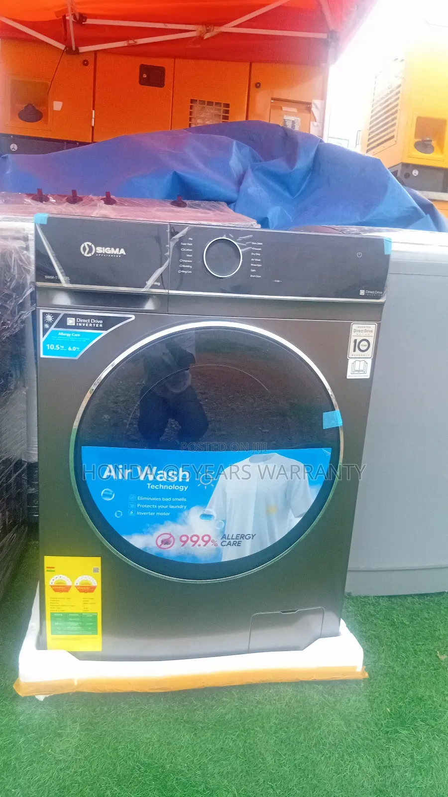 P*Fast Wash 10.5kg Washing Machine | Durable 10.5kg Washing Machine.