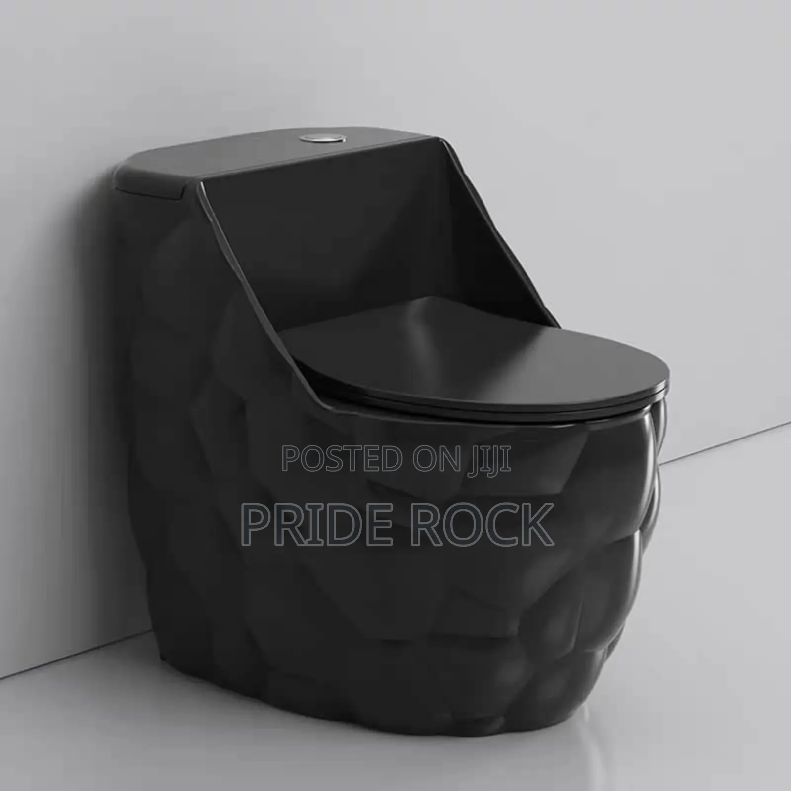 Black Egg Shape Wc