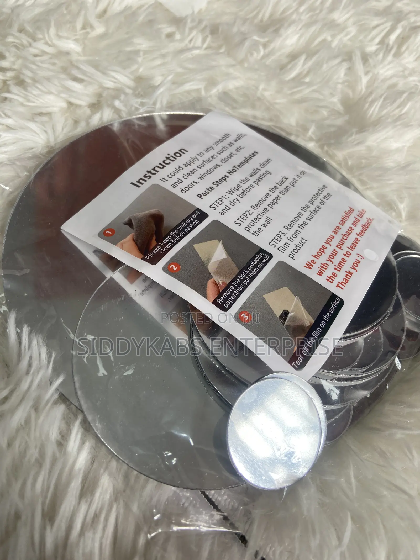 24pcs Acrylic Mirror