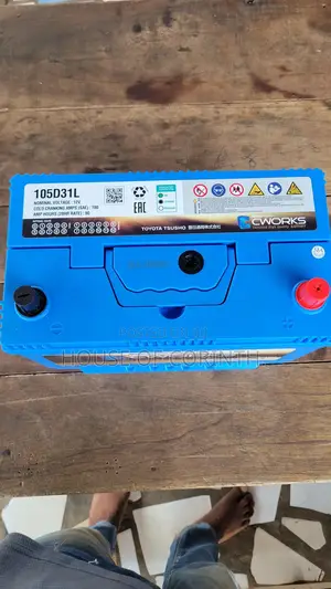 Toyota C-Works Battery 105d31l 17 Plates 90ah 12 Volts
