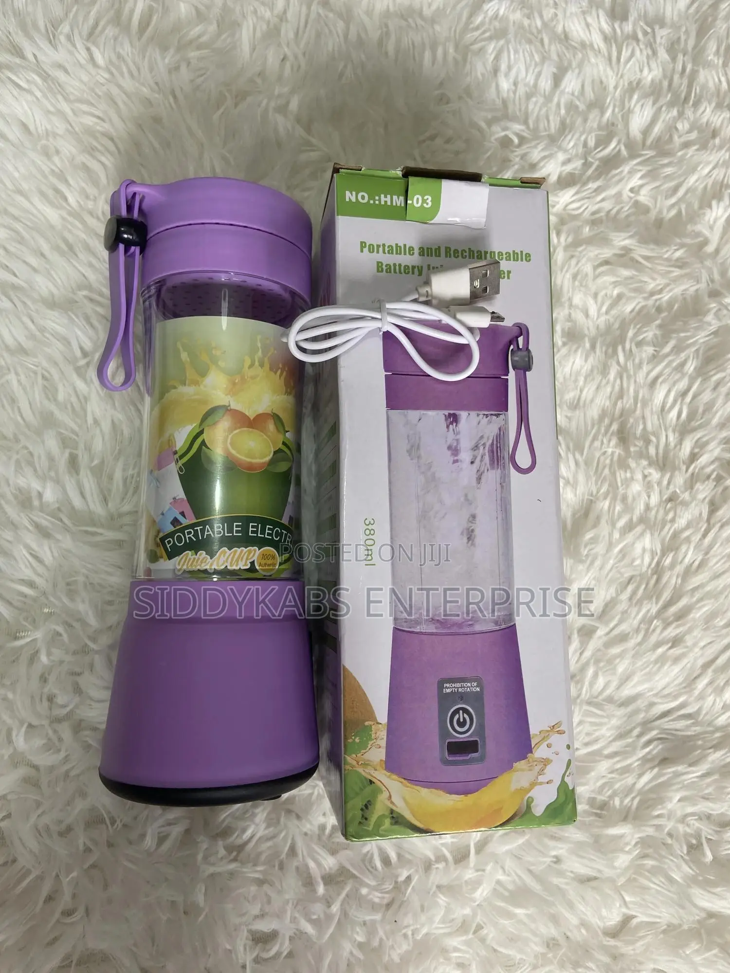 Portable Rechargeable Fruit Blender