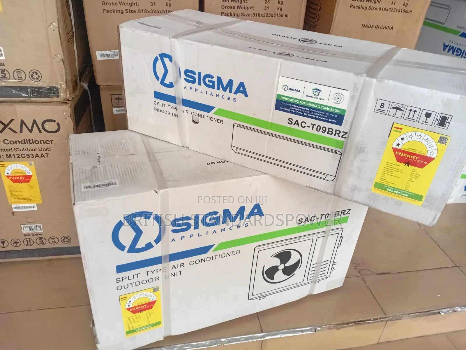 Sigma 1.0hp Eco Friendly Ac Low Energy Consumption 1.0hp Ac