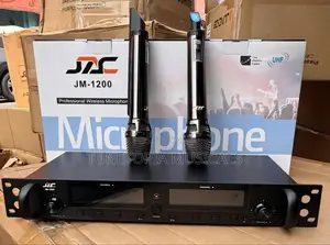 Jac Jm-1200 2in1 Professional Wireless Microphone