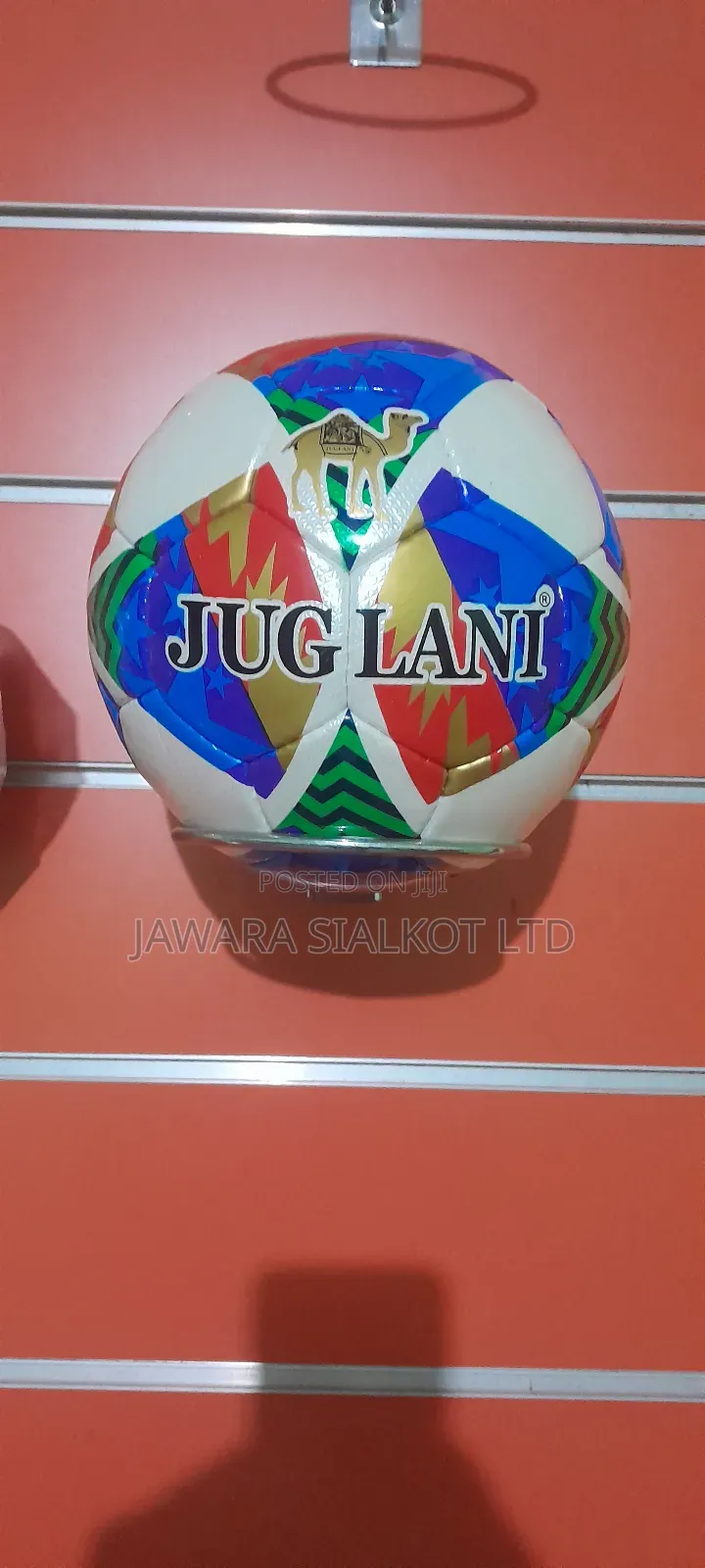 Original Soccer Ball Juglani Brand Size 5 Hand Make 32 Panel