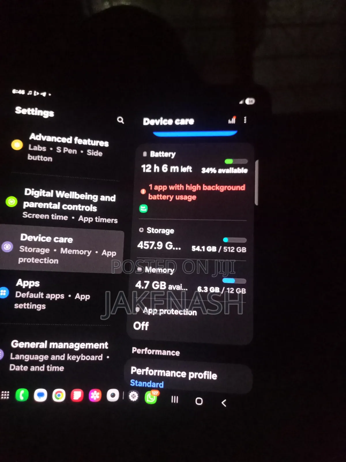 Samsung Galaxy Fold 512 GB Black