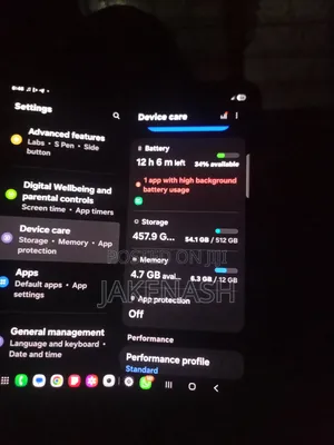 Samsung Galaxy Fold 512 GB Black