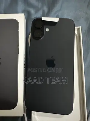 New Apple iPhone 16 Plus 256 GB Black