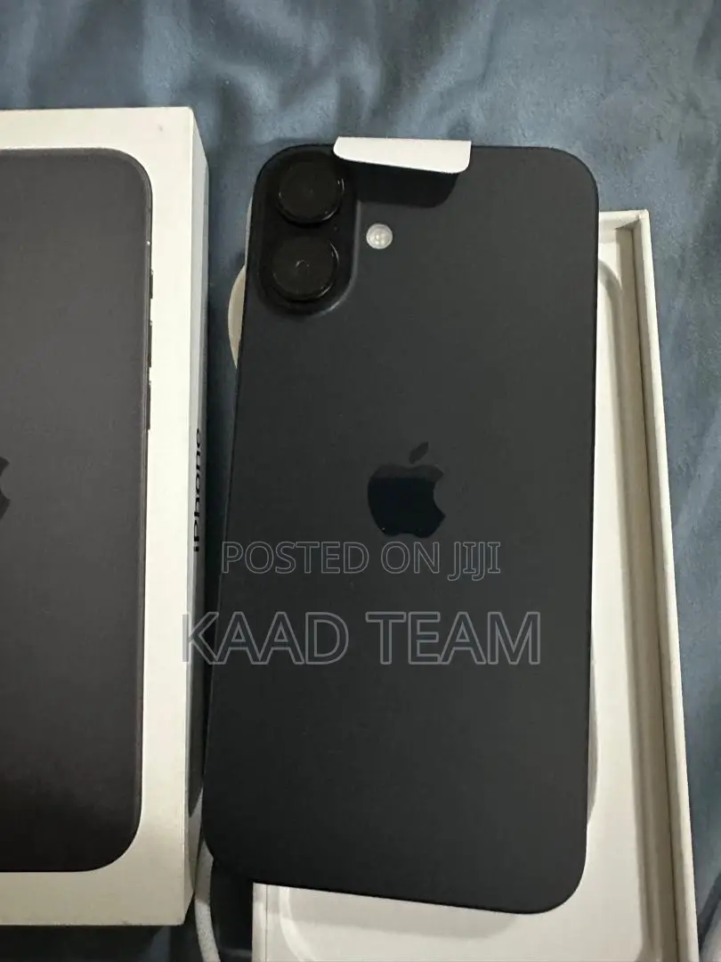 New Apple iPhone 16 Plus 256 GB Black