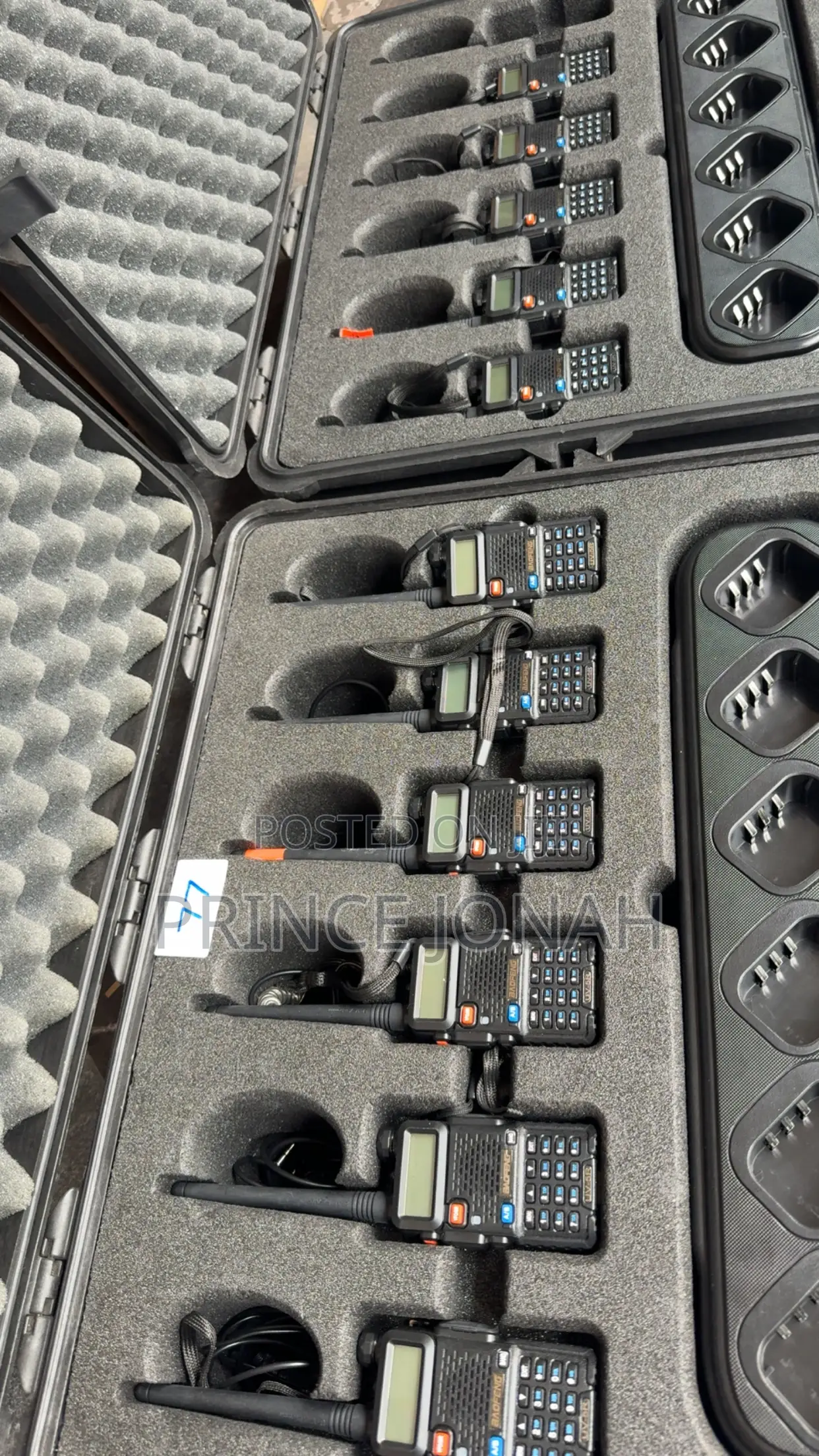 Rent/Hire Baofeng Uv-5r Walkie Talkies 12 Set Production Accra Ghana
