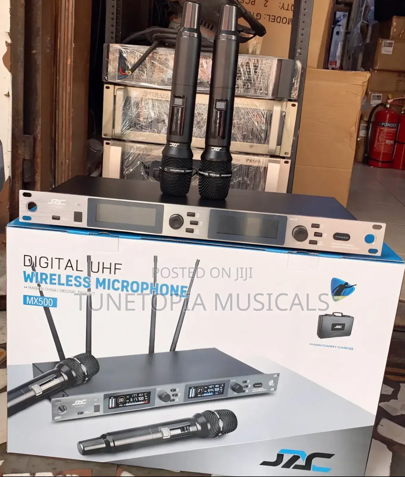 Jac Mx500 2in1 Digital Uhf Wireless Microphone