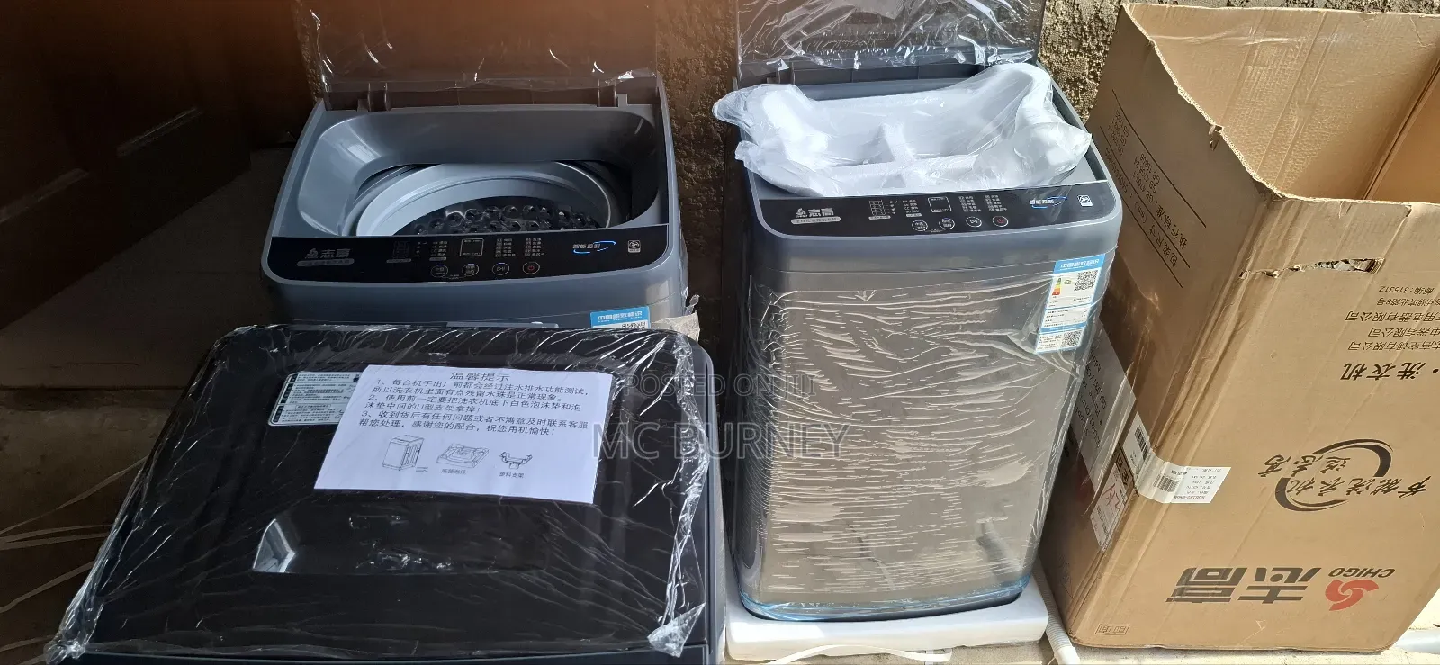 Brand New Chigo 10kg and 8kg Washing Machine