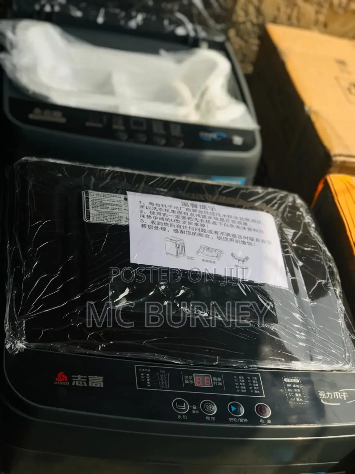 Brand New Chigo 10kg and 8kg Washing Machine