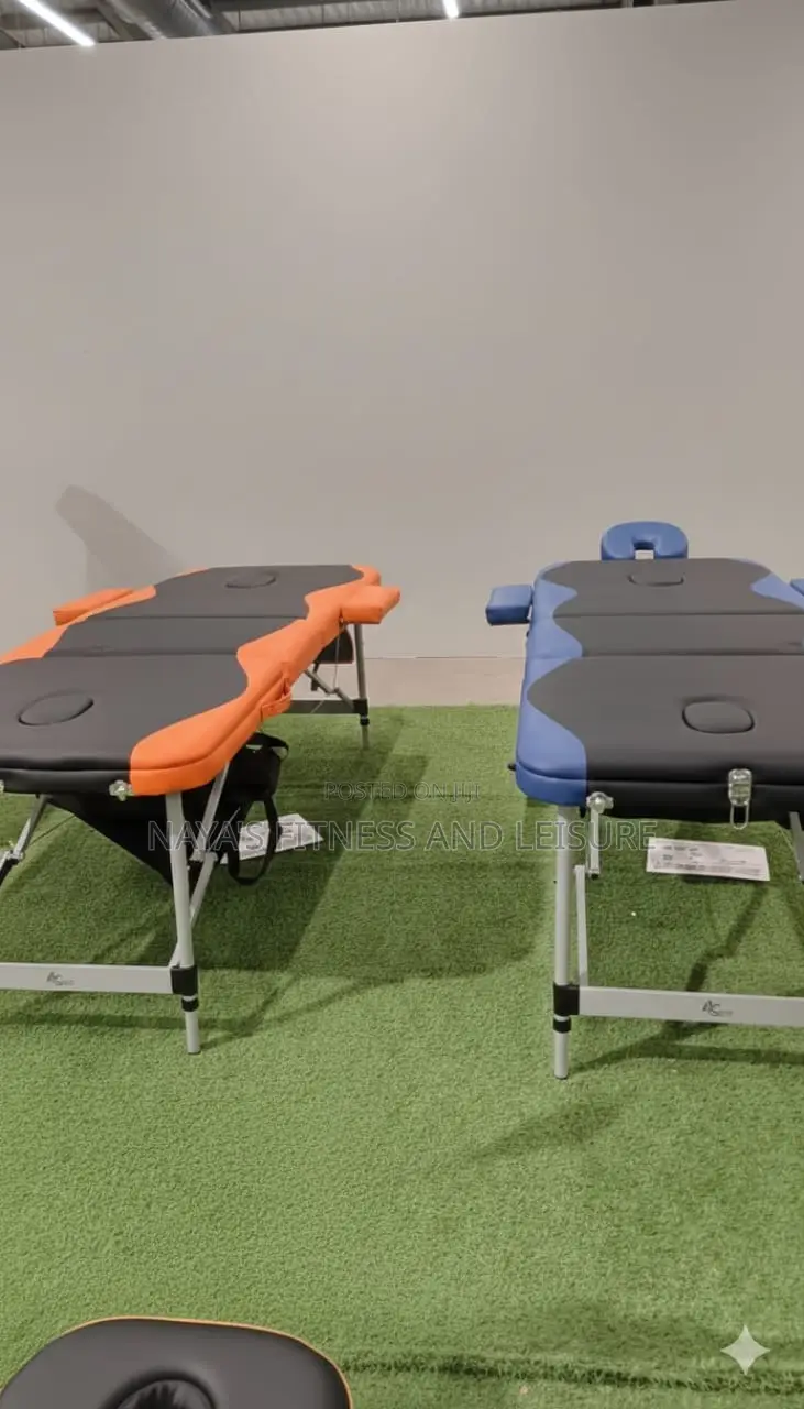 Massage Bed Metal Leg 3 Section
