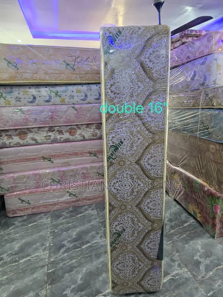 Hight Density 16 Inches Mattress, Double Size