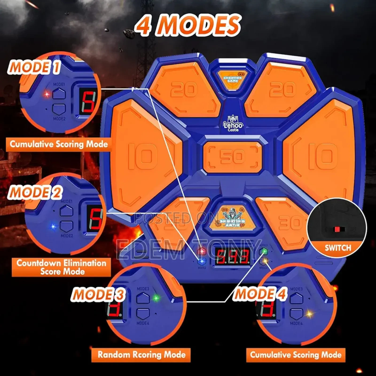 Lehoo Castle Electronic Shooting Target