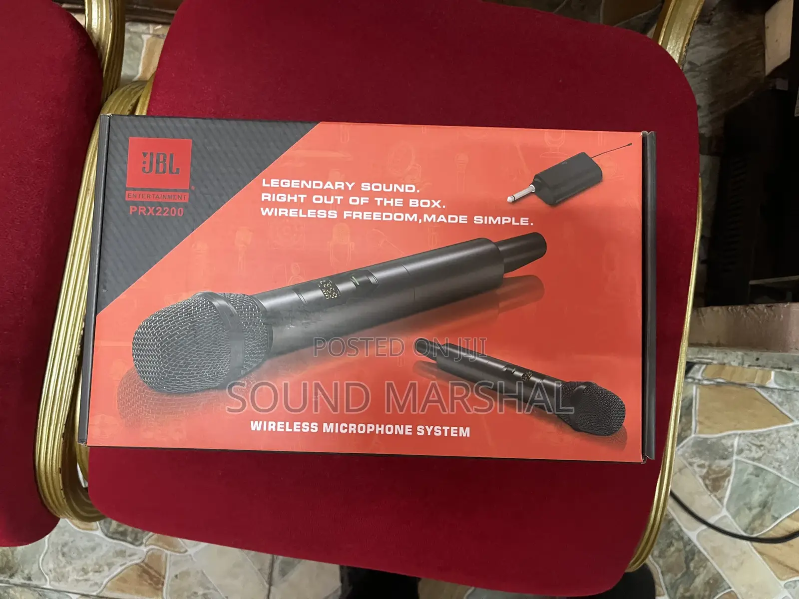 JBL Prx2200 2in1 Cordless Microphone With Universal Receiver