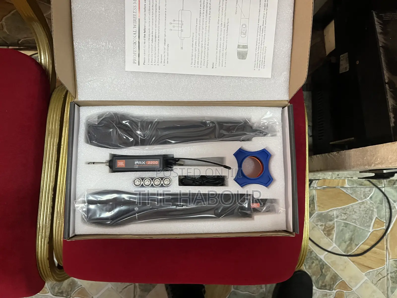 JBL Prx2200 2in1 Cordless Microphone With Universal Receiver
