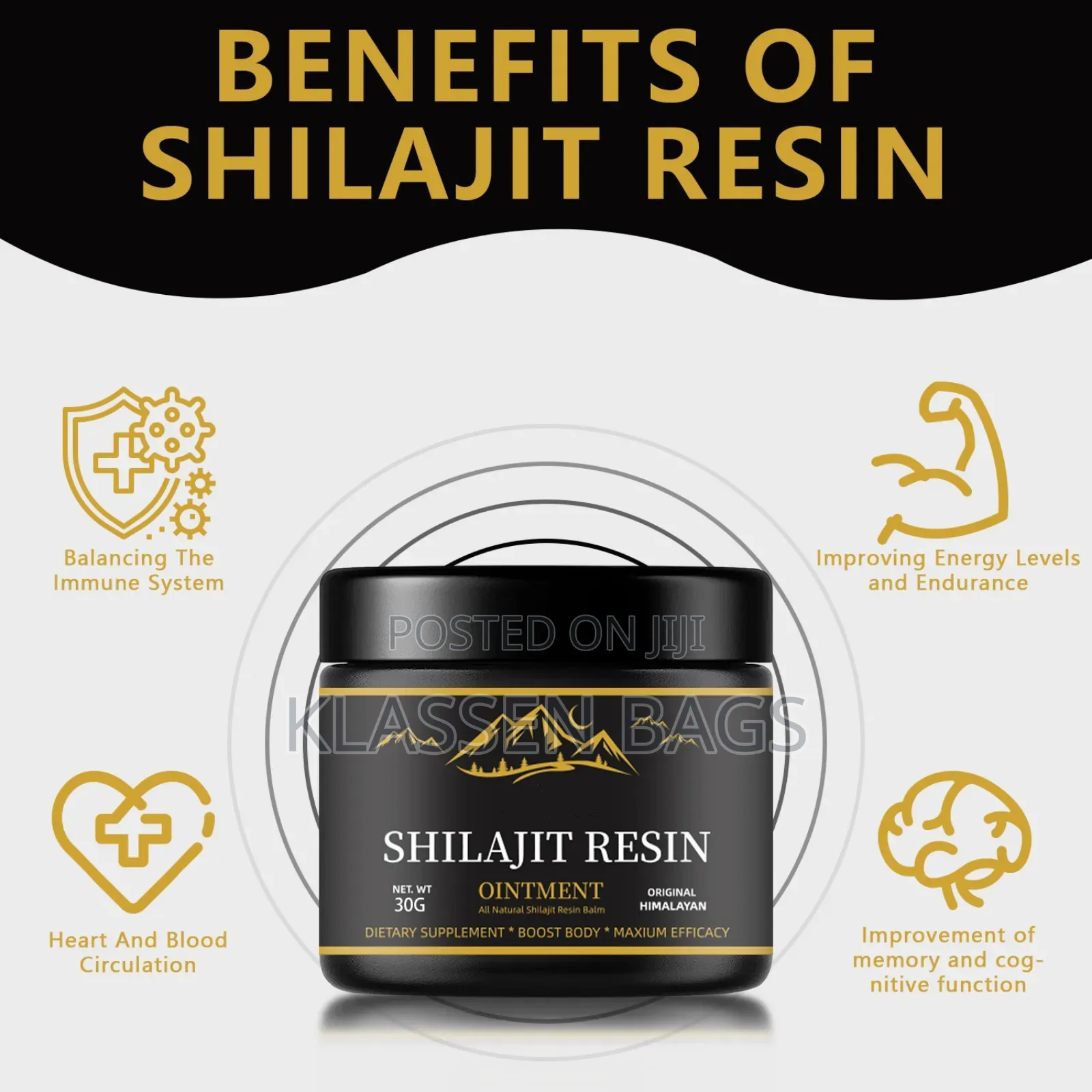 Original Pure Himalayan Shilajit Resin