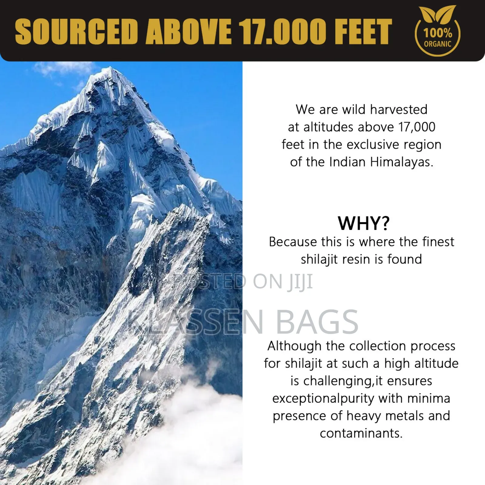 Original Pure Himalayan Shilajit Resin
