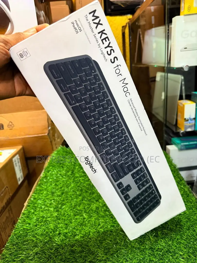 Logitech Mx Keys S Wireless Keyboard - Backlit for Mac Original