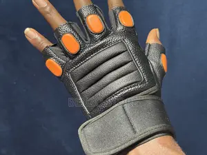 Premium Leather Gym Motorcycle Hand Gloves