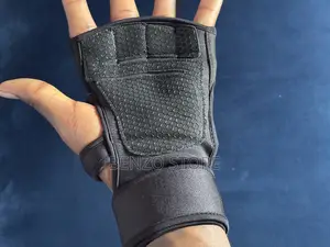 Durable Leather Gloves for Gym, Bike Security