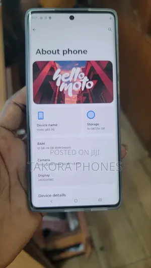 New Motorola Edge (2024) 256 GB Gray