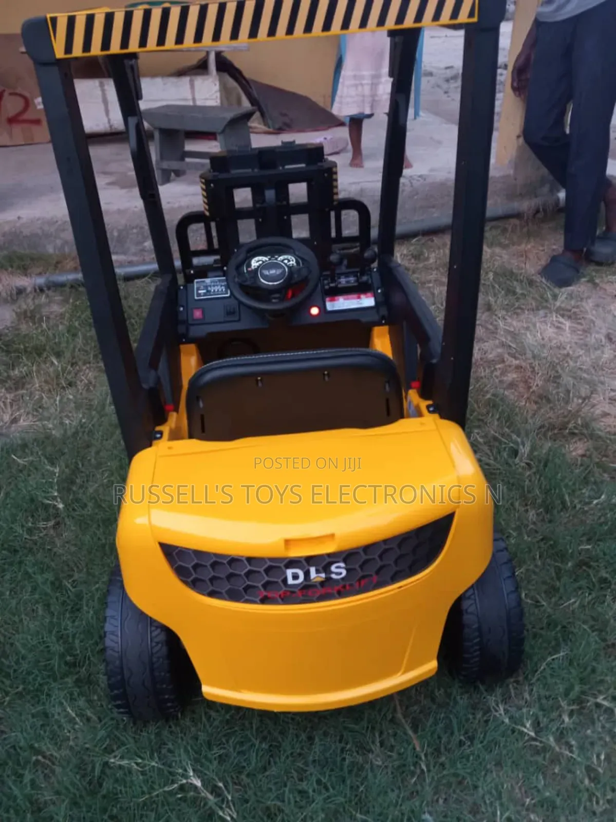 Children Electric Forklift - Rechargeable With Remote Control