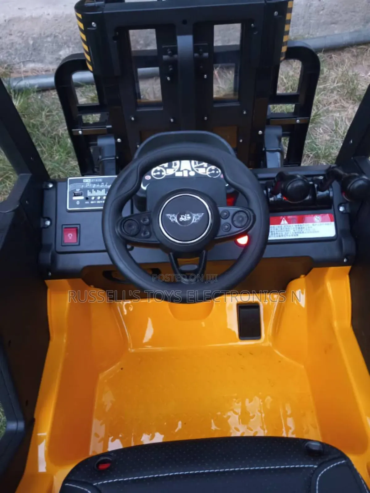 Children Electric Forklift - Rechargeable With Remote Control