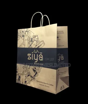 A4 Bag With Wooling Rope