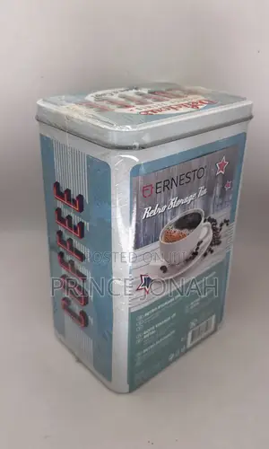 Retro Coffee Vintage Tin Storage