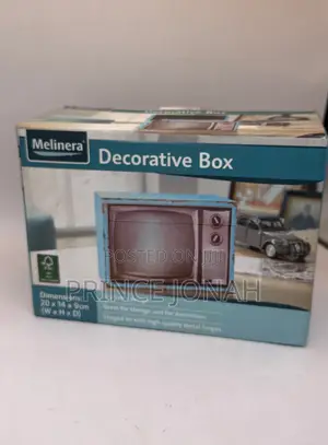 Melinera Retro Decorative Box Keepsake Storage Box.