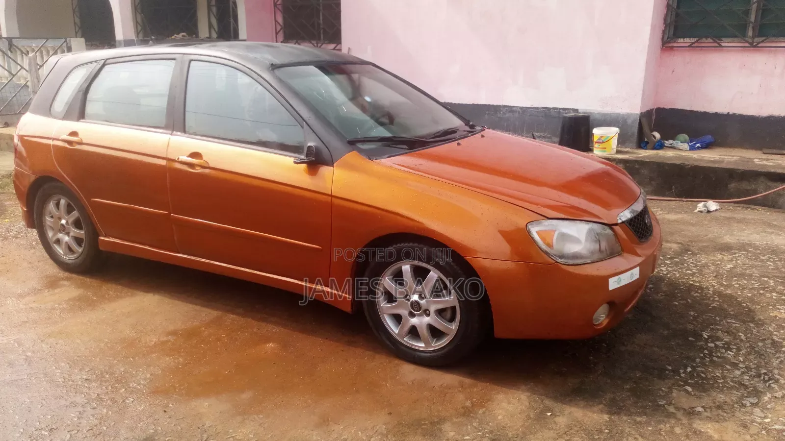 Kia Spectra EX 2006 Orange