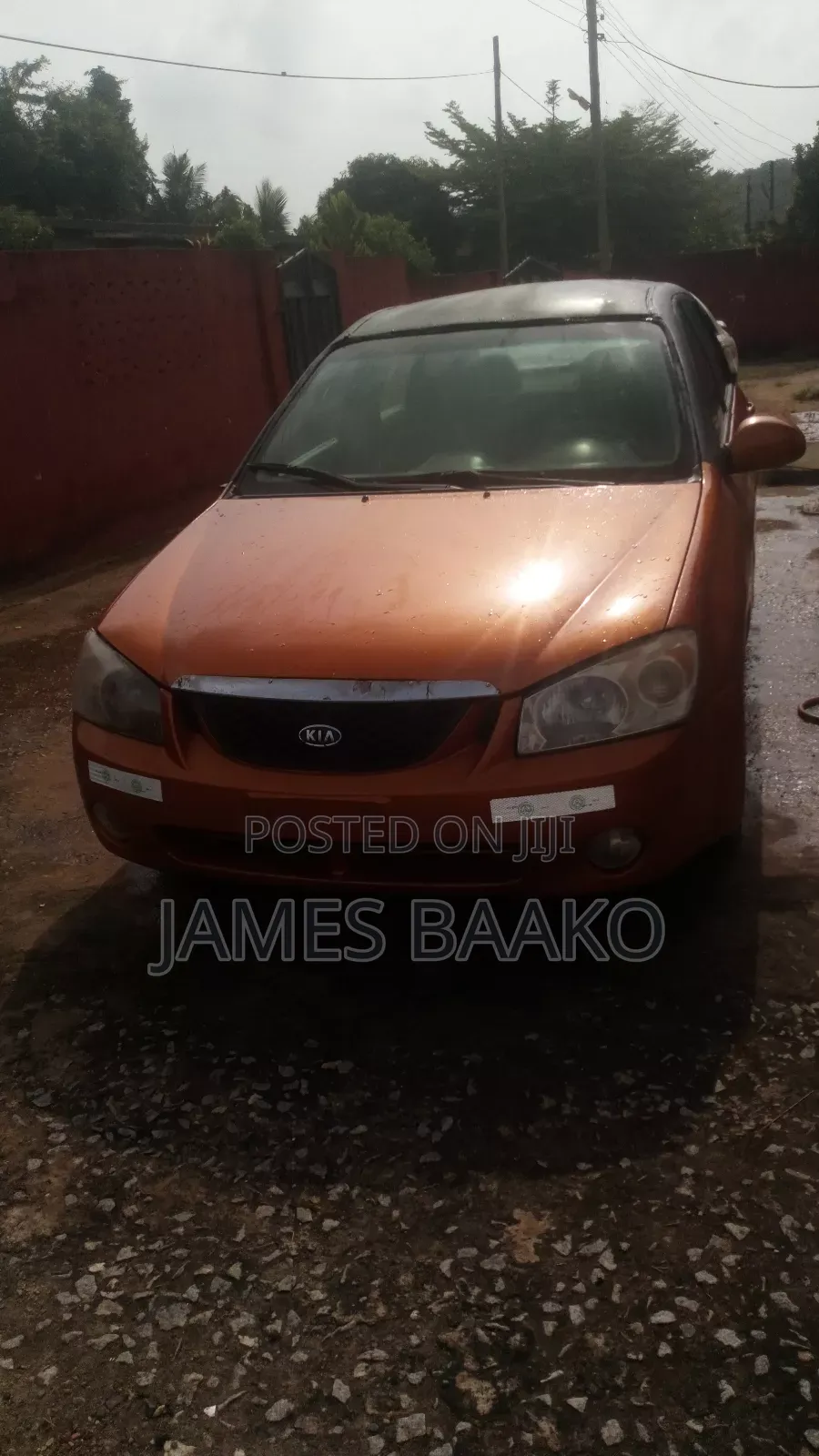Kia Spectra EX 2006 Orange