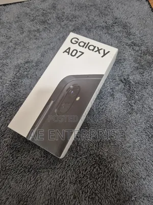 New Samsung Galaxy A07 4G 64 GB Black