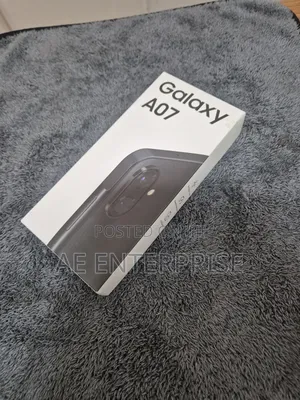New Samsung Galaxy A07 4G 64 GB Black