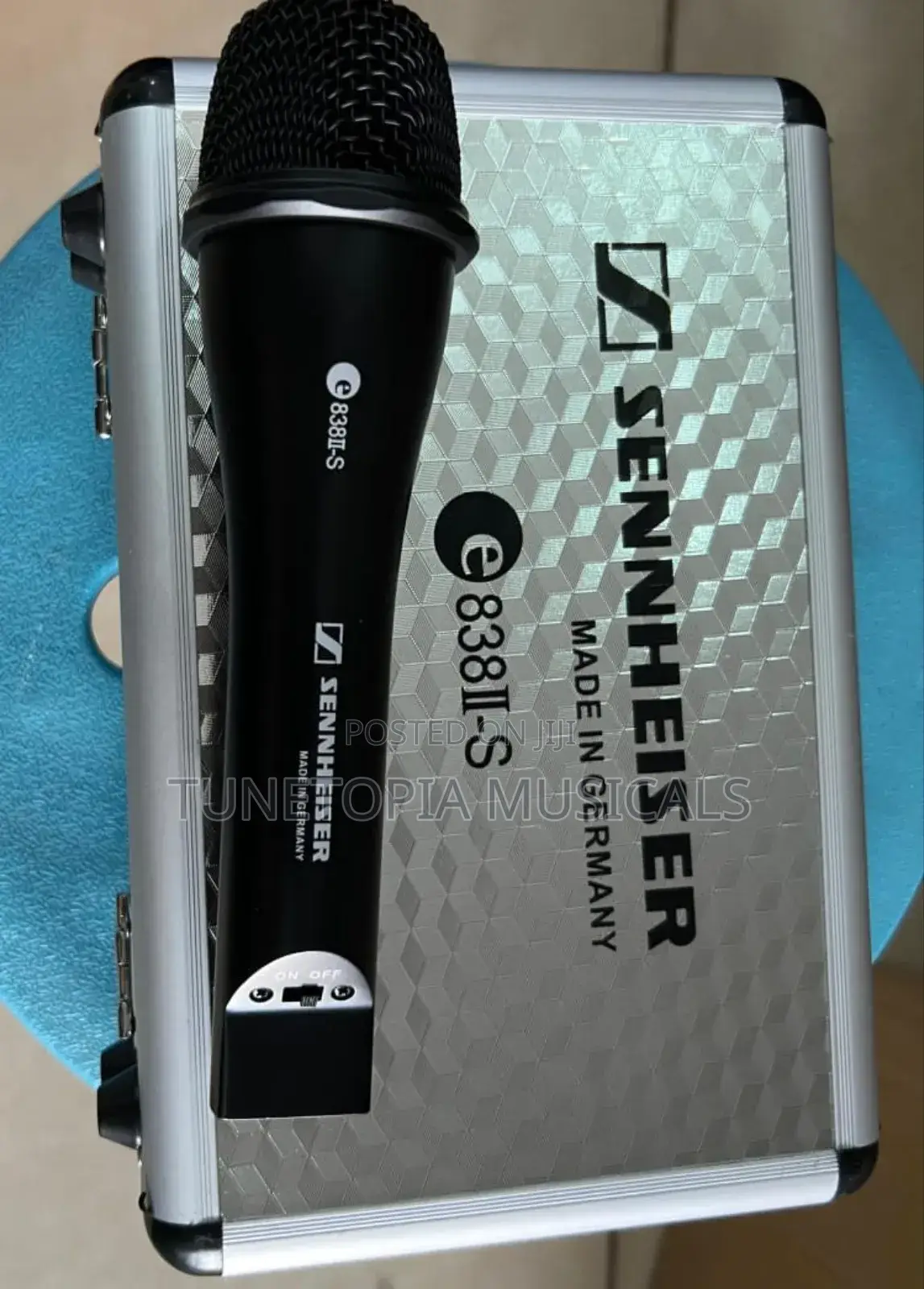 Sennheiser E 838 Ii-s Dynamic Cardioid Microphone.