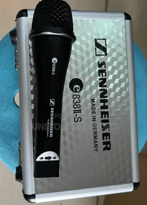 Sennheiser E 838 Ii-s Dynamic Cardioid Microphone.