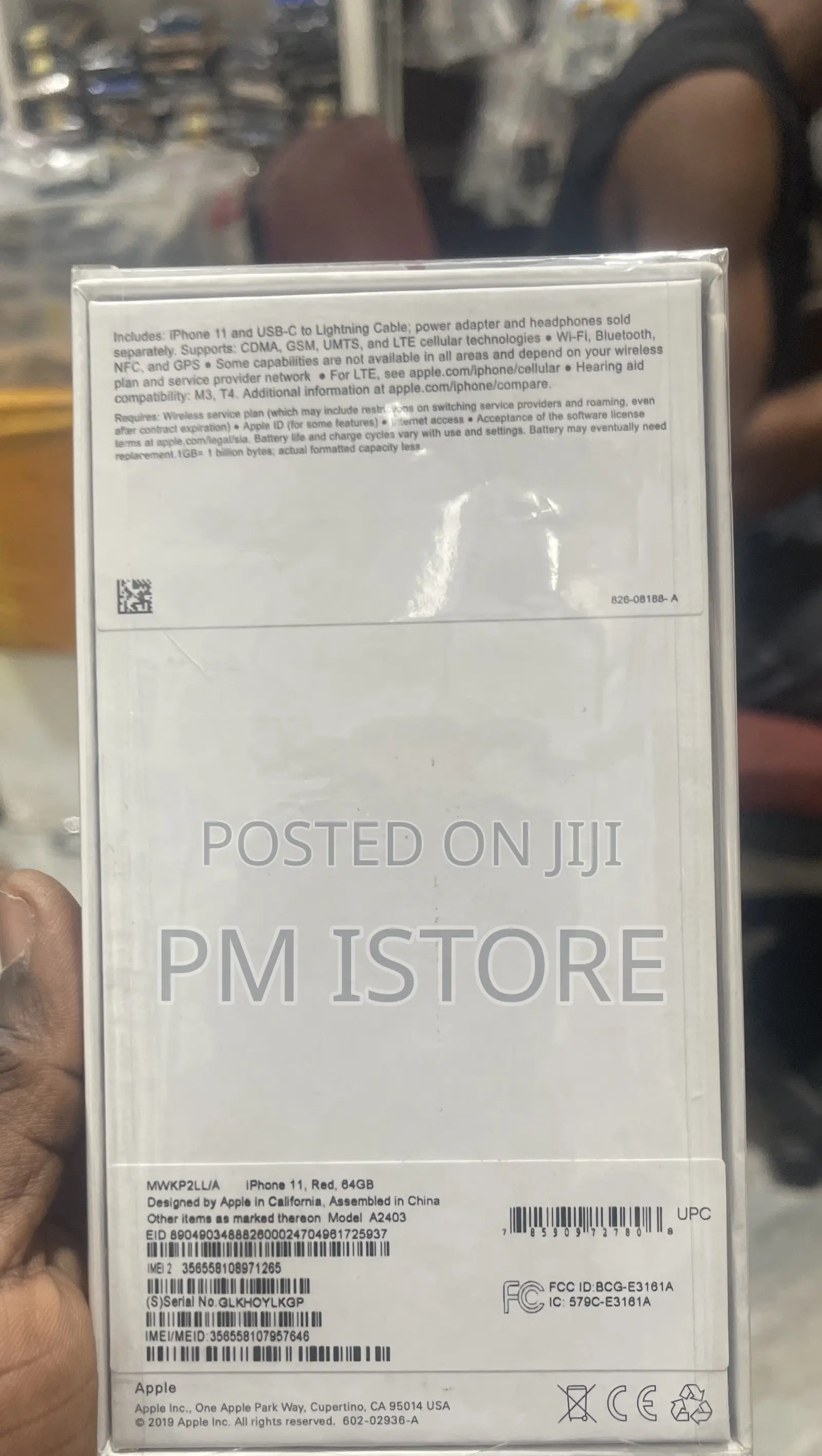 New Apple iPhone 11 128 GB Red