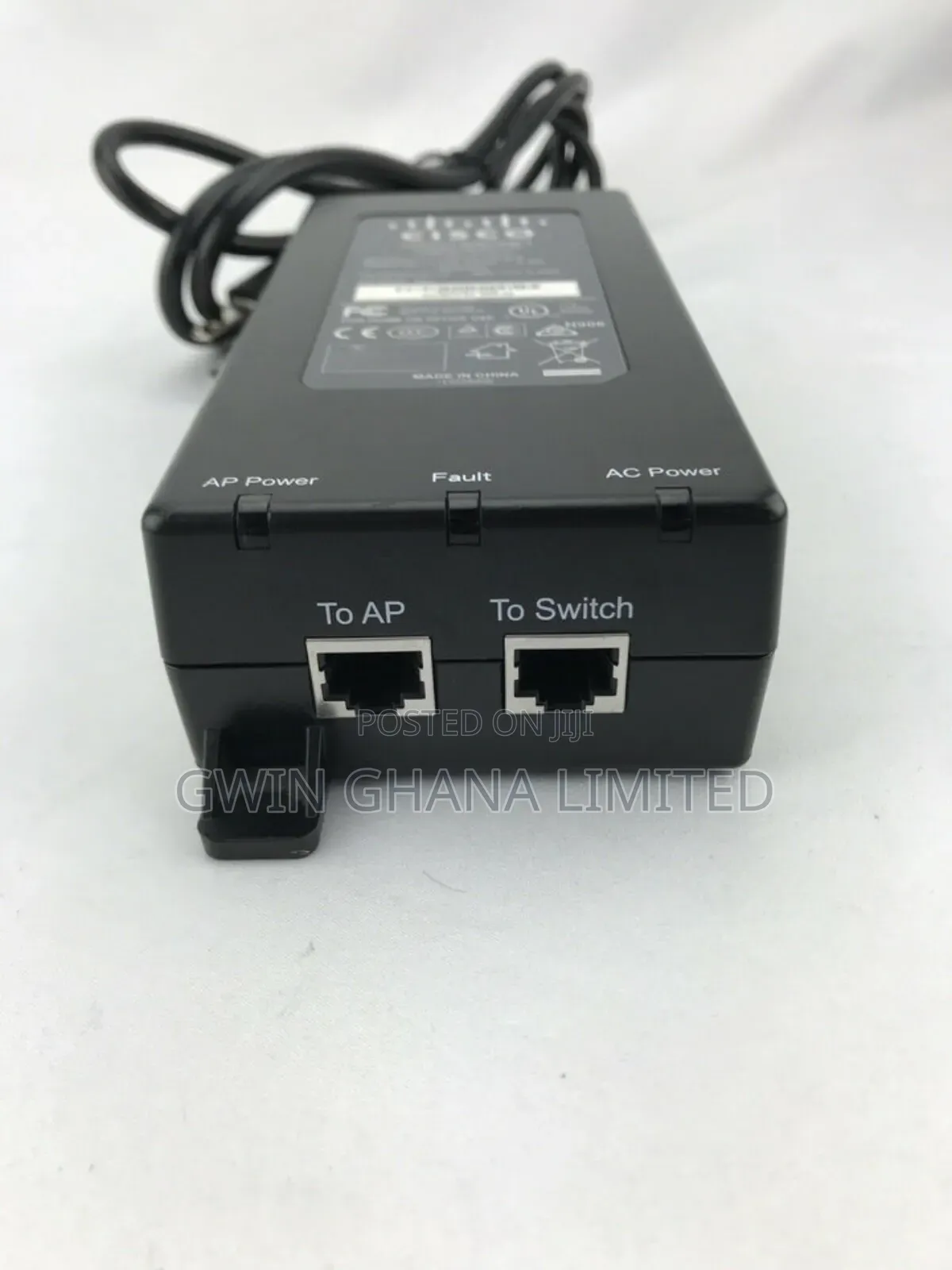 Cisco DPSN-35fba Dc56v 0.55a Poe Midspan Ethernet Power Injector