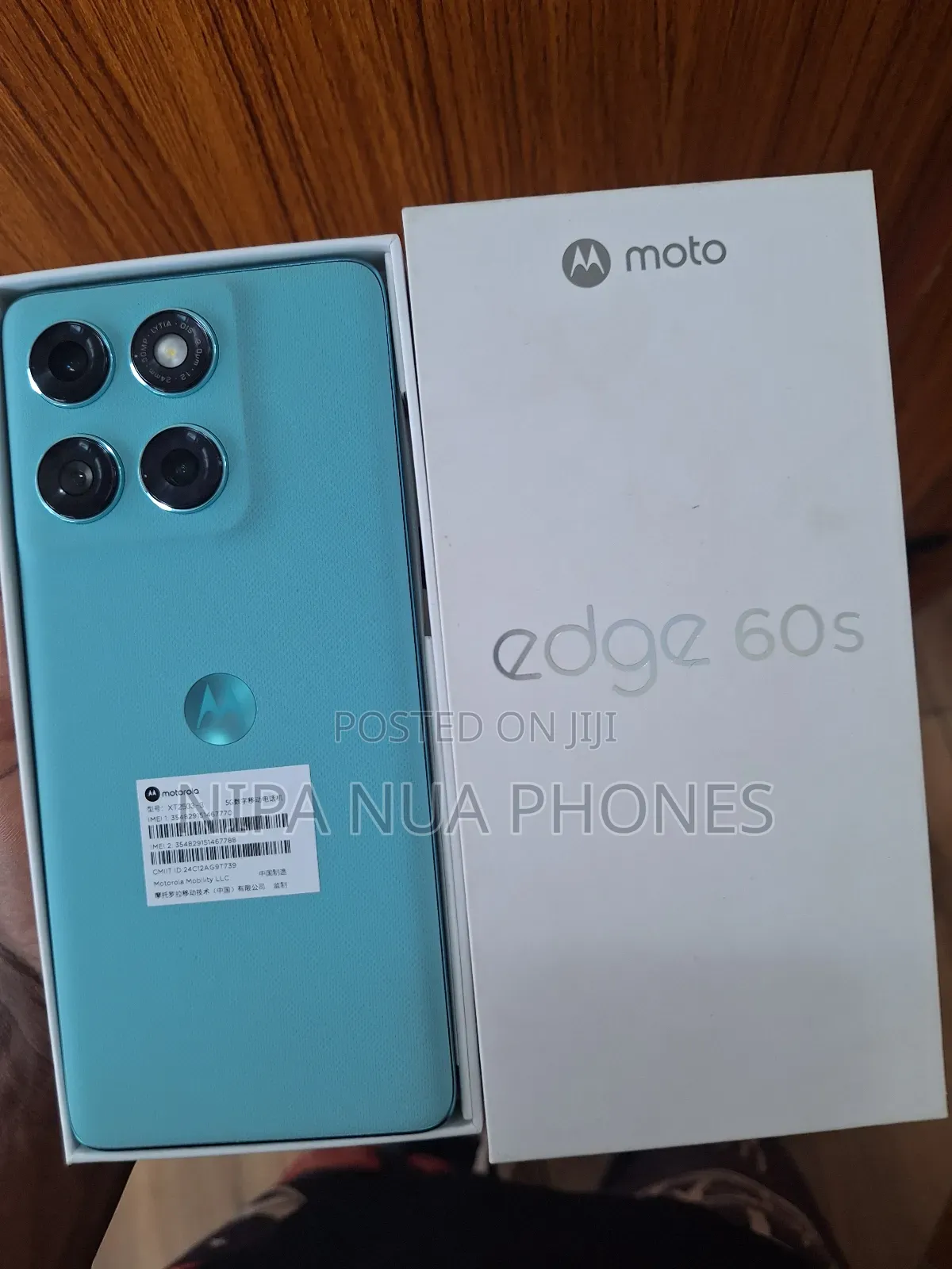 New Motorola Edge 60 Fusion 256 GB Blue
